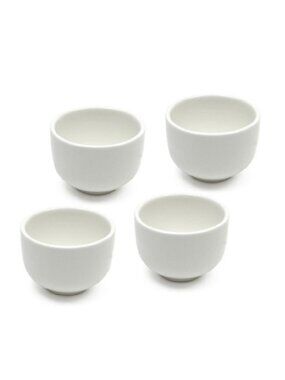 4 NEW Maxwell & Williams White Porcelain Sake Cups